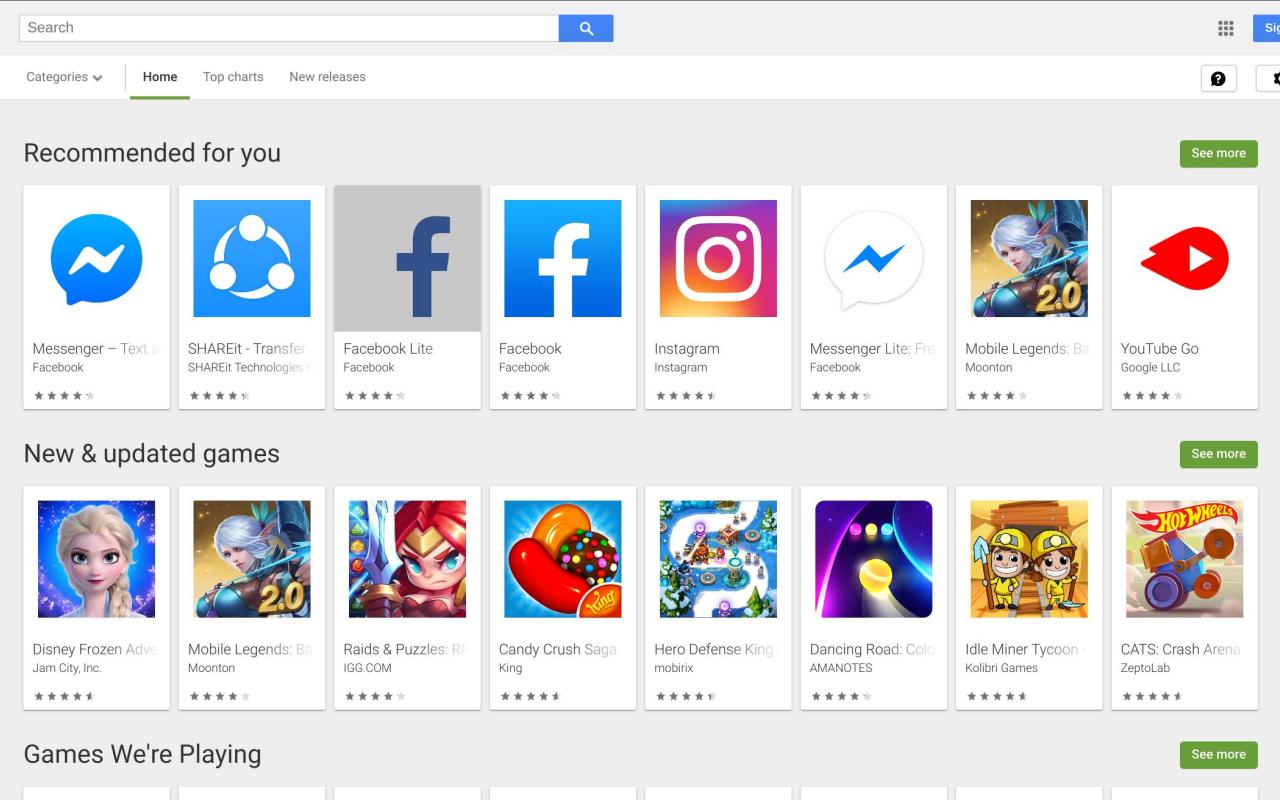 Google play store