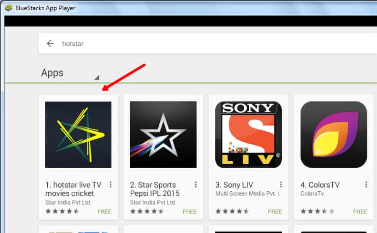 Download Hotstar for pc