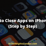 Close Apps on iPhone 12