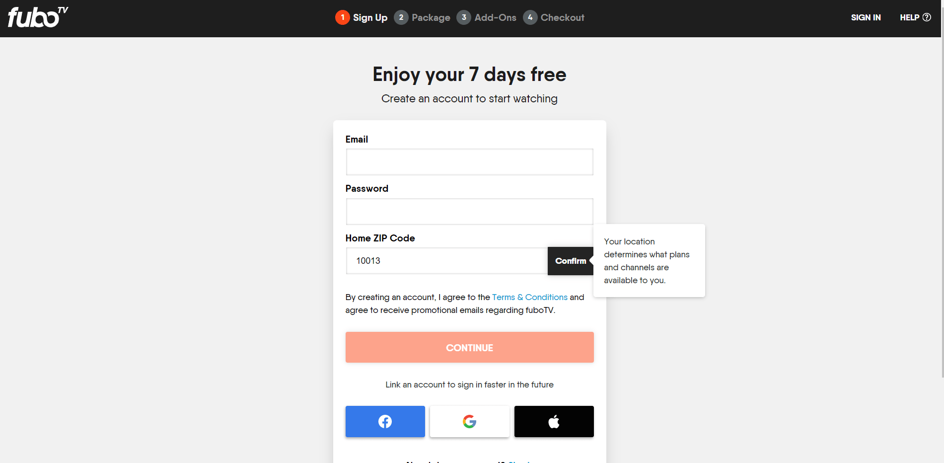 Fill Out Your Details To SignUp