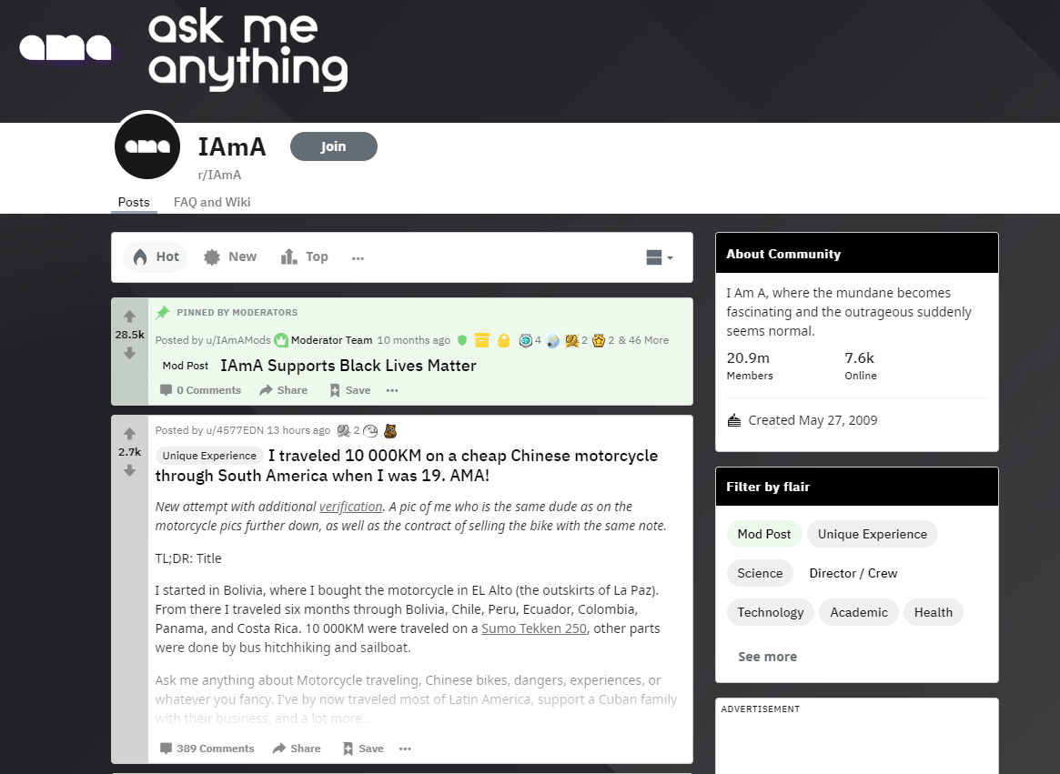 IAmA