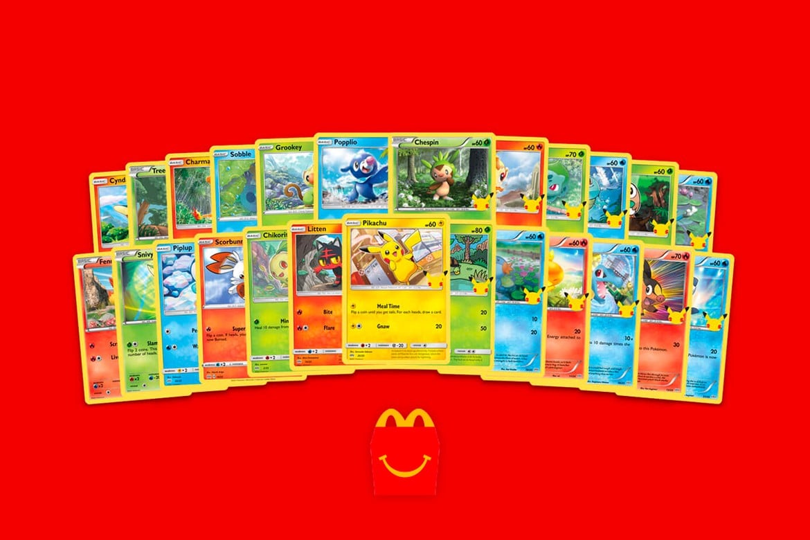 McDonald's Pokemon Card