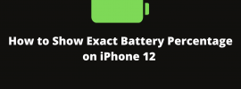 Show Exact Battery Percentage on iPhone