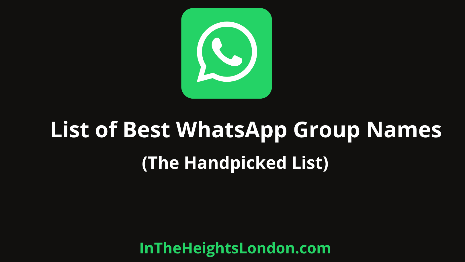 200+ WhatsApp Group Names Latest Updated 2023