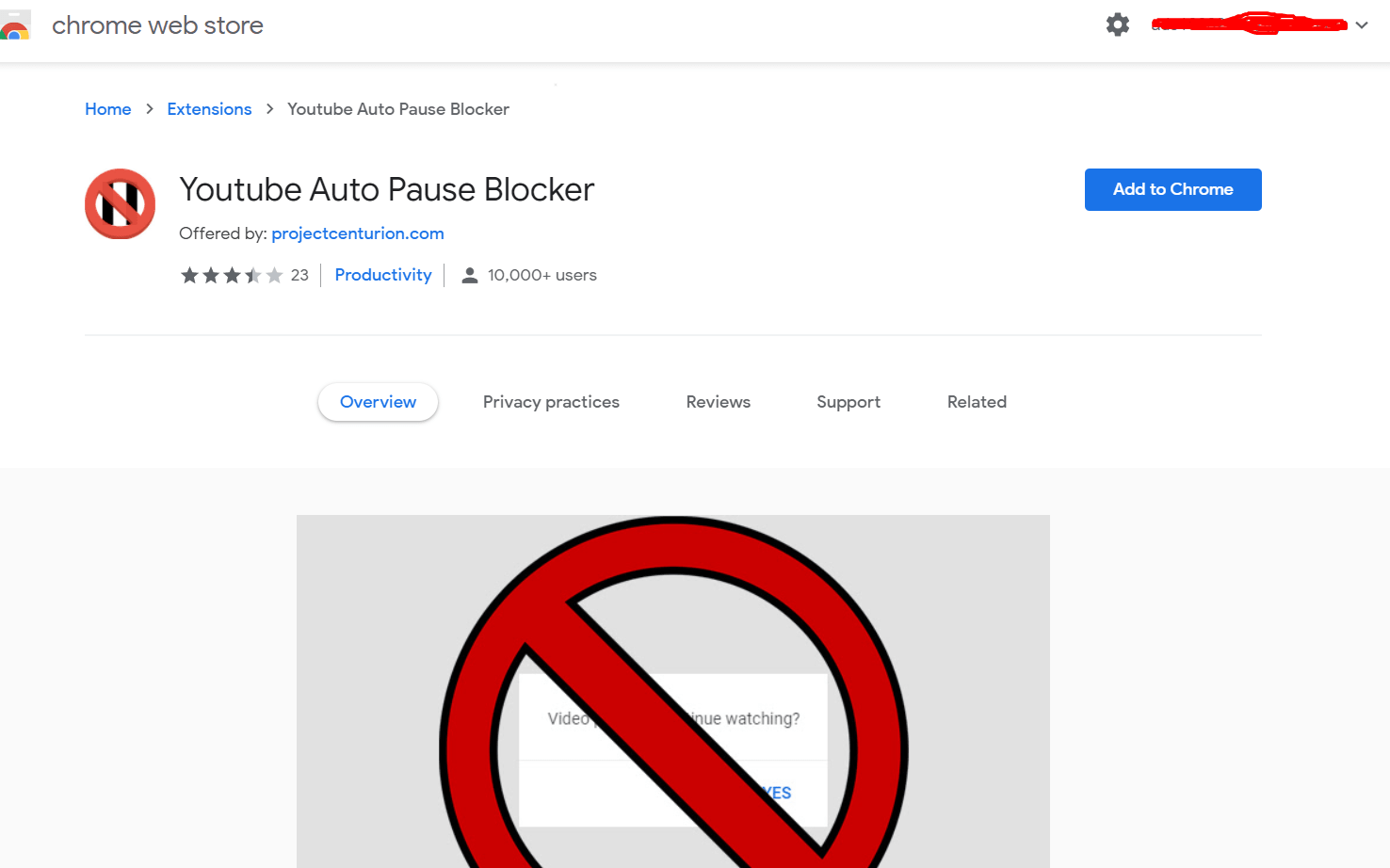 YouTube Auto Pause Blocker