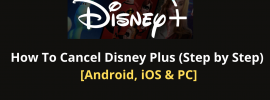 cancel Disney plus