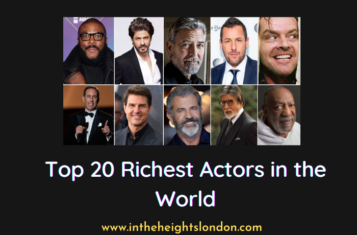 Top 20 Richest Actors in the World